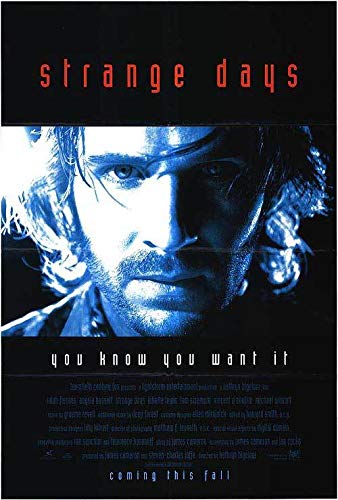 Algopix Similar Product 1 - Strange Days  Authentic Original 27x40