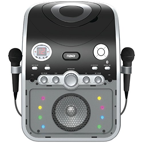 Algopix Similar Product 14 - Naxa NKM100 Bluetooth Portable Karaoke