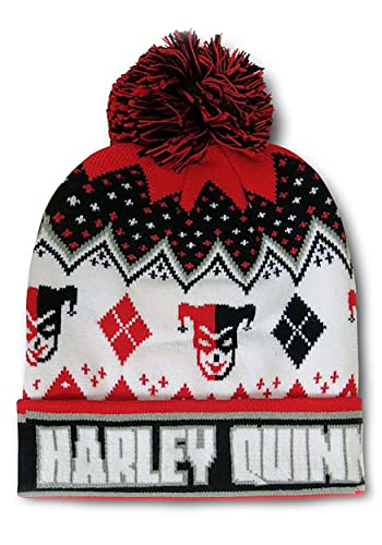 Algopix Similar Product 5 - Harley Quinn Knit Hat
