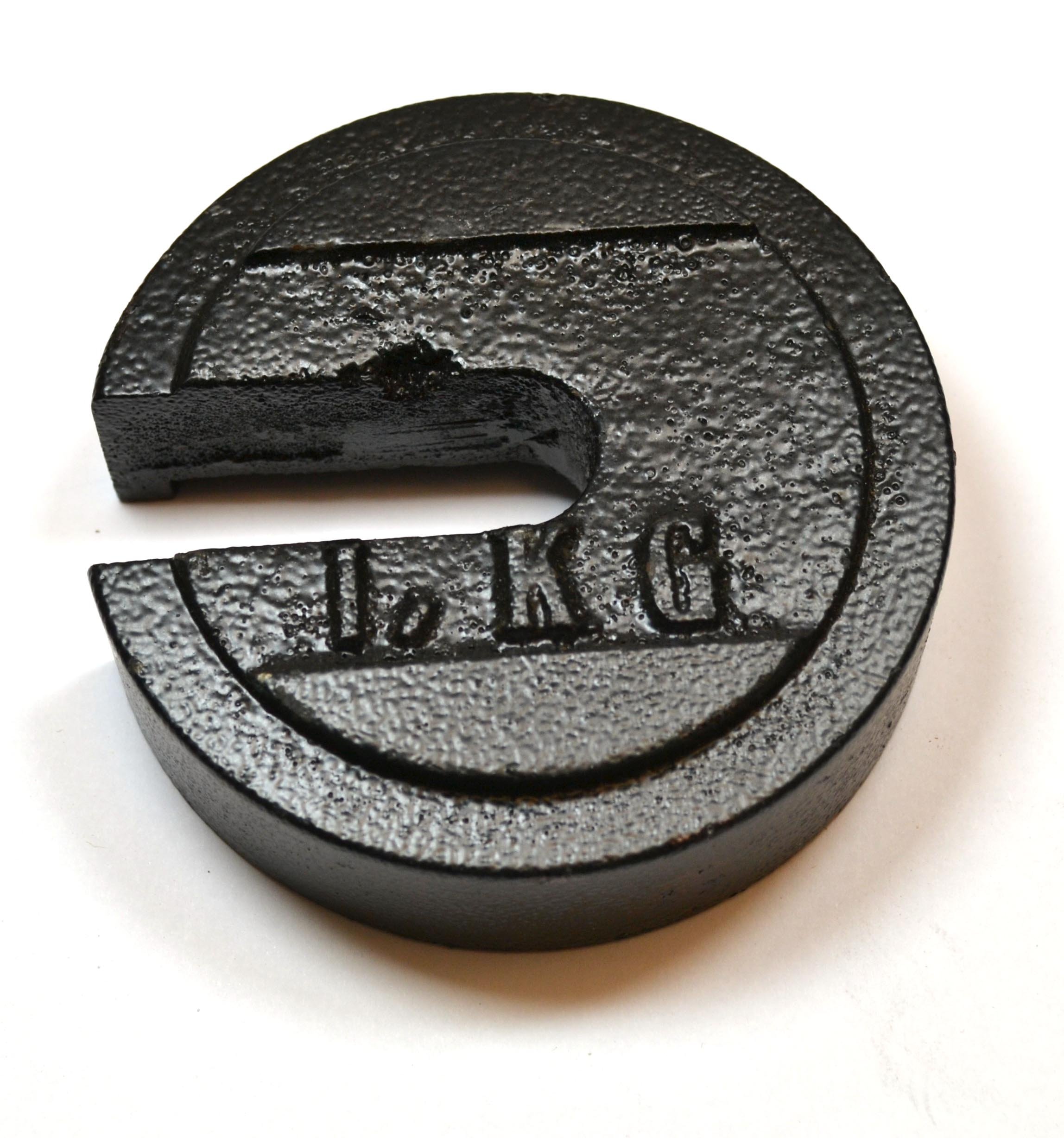 Algopix Similar Product 14 - Eisco Labs Cast Iron Slotted Weight  1