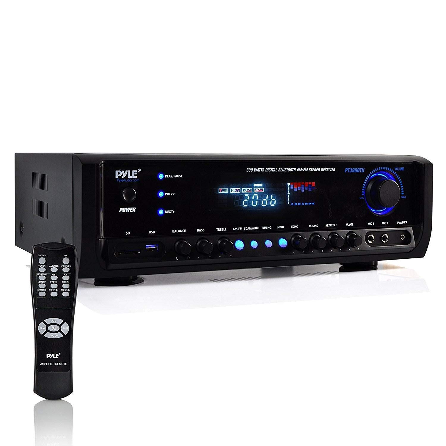 Algopix Similar Product 5 - Pyle Wireless Bluetooth Power Amplifier