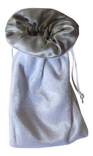 Algopix Similar Product 13 - Paper Mart TarotRune Bag White Velvet