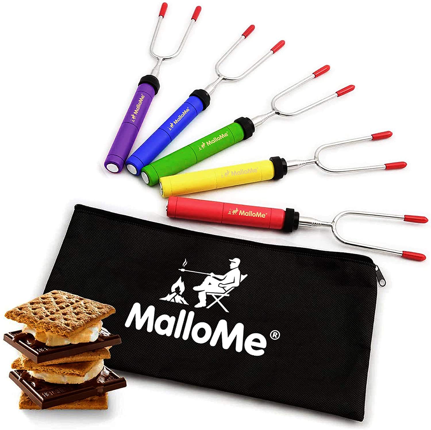 Algopix Similar Product 3 - MalloMe Marshmallow Roasting Sticks