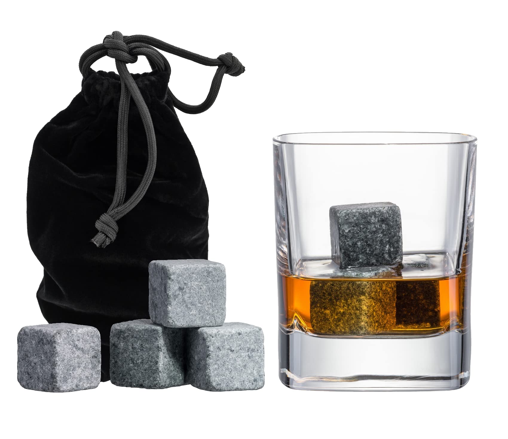Algopix Similar Product 19 - Set of 9 Grey Beverage Chilling Stones