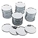 Algopix Similar Product 5 - Mini 1 Inch Small Round Glass Mirror