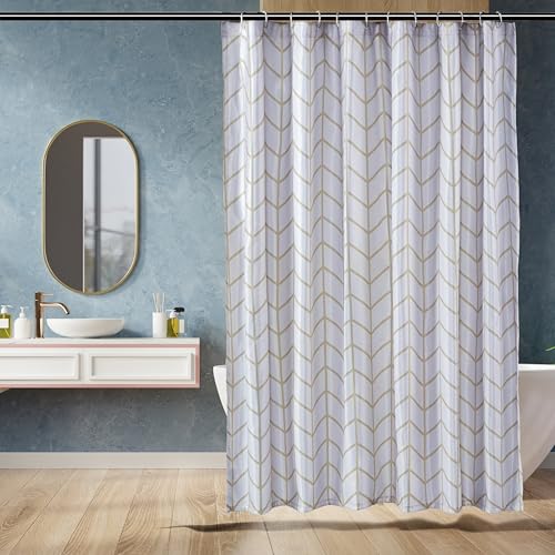 Algopix Similar Product 16 - Amazon Basics Bathroom Shower Curtain