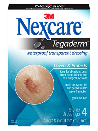 Algopix Similar Product 12 - Nexcare Tegaderm Waterproof Transparent