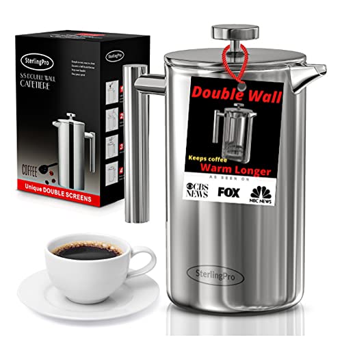 Algopix Similar Product 12 - SterlingPro French Press Coffee Maker