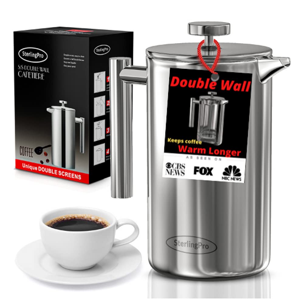Algopix Similar Product 17 - SterlingPro French Press Coffee Maker