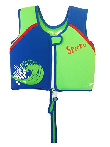 Algopix Similar Product 14 - Speedo UV Neoprene Swim Vest GreenBlue