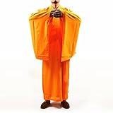 Algopix Similar Product 12 - Buddhist Shaolin Monk Kung fu Robe