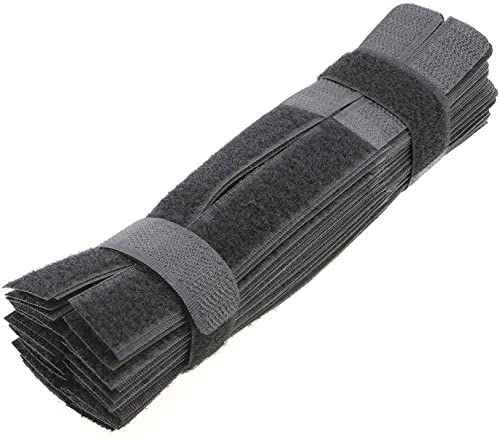 Algopix Similar Product 3 - PASOW 50pcs Cable Ties Reusable