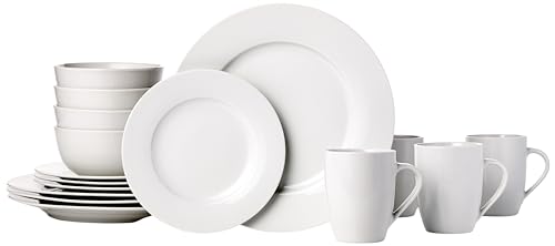 Algopix Similar Product 19 - Amazon Basics 16Piece Porcelain