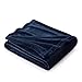 Algopix Similar Product 19 - Bedsure Navy Blue Throw Blanket Fleece