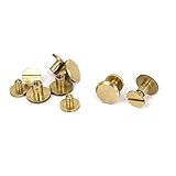 Algopix Similar Product 5 - uxcell Albums Scrapbook 4x7mm Brass