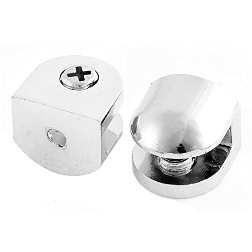 Algopix Similar Product 7 - uxcell Glass Shelf Bracket Adjustable