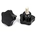 Algopix Similar Product 17 - uxcell 40mm Star Head M8x15mm Male