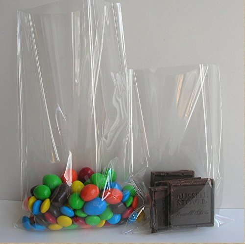 Algopix Similar Product 12 - Clear Flat Cellocellophane Treat Bag