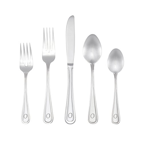 Algopix Similar Product 6 - RiverRidge 46Pc Monogrammed Flatware