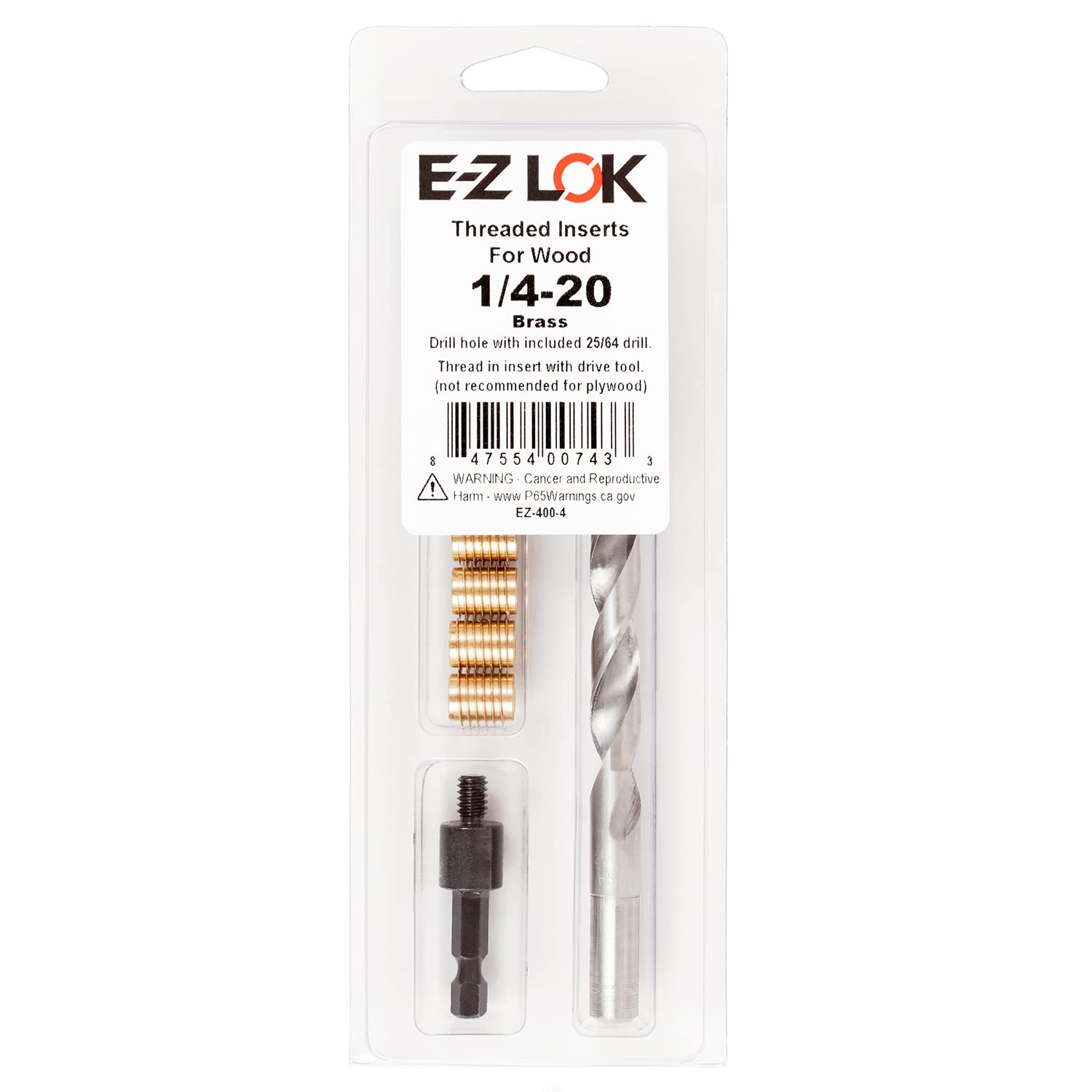 Algopix Similar Product 15 - EZ LOK 4004 Threaded Inserts for