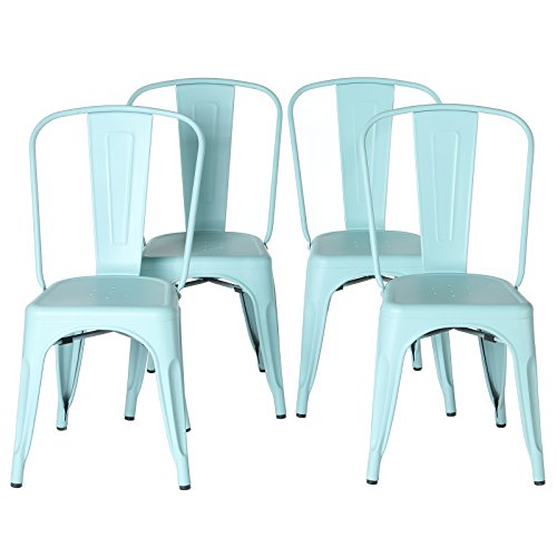 Algopix Similar Product 12 - PoliVaz Steel Metal TolixStyle Cafe