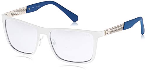 Algopix Similar Product 4 - Guess Metal Frame Silver Lens Unisex