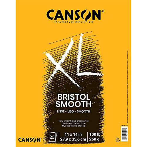 Algopix Similar Product 1 - Canson XL Series Bristol Paper Smooth
