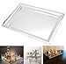 Algopix Similar Product 9 - Leraze Elegant Mirrored Rectangular