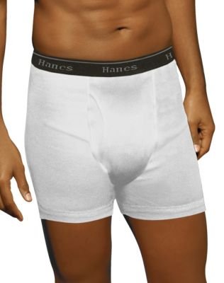 Algopix Similar Product 17 - Hanes Mens No Rideup Boxer Briefs