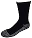 Algopix Similar Product 10 - Cushees Mens BLACK Triple Thick Crew