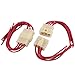 Algopix Similar Product 11 - uxcell 2 x Car Stereo Wiring Harness 6