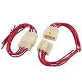 Algopix Similar Product 15 - uxcell 2 x Car Stereo Wiring Harness 6
