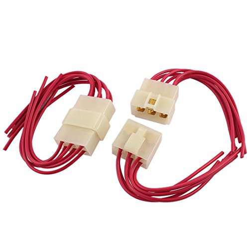 Algopix Similar Product 18 - uxcell 2 x Car Stereo Wiring Harness 6