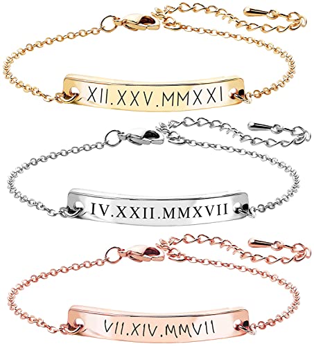 Algopix Similar Product 1 - A Custom Engraved Bracelet Personalized