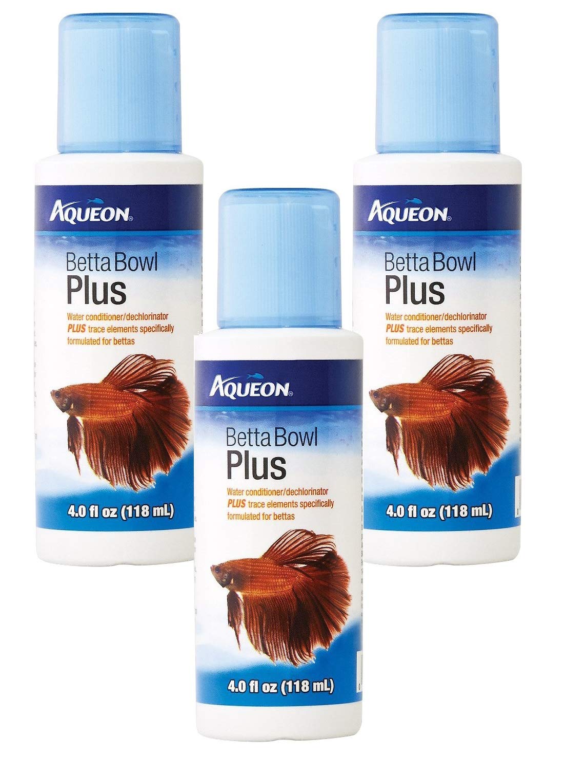 Algopix Similar Product 20 - Aqueon 3 Pack of Betta Bowl Plus Water