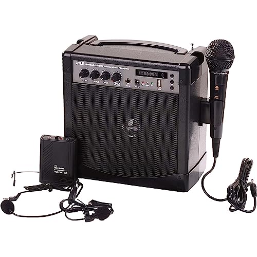 Algopix Similar Product 13 - Pyle Portable Outdoor PA Speaker