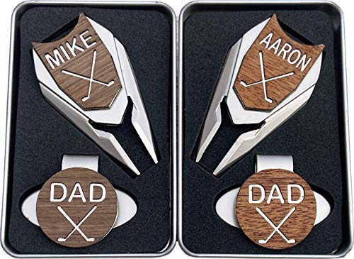 Algopix Similar Product 5 - Personalized Wood Golf Ball Markers 