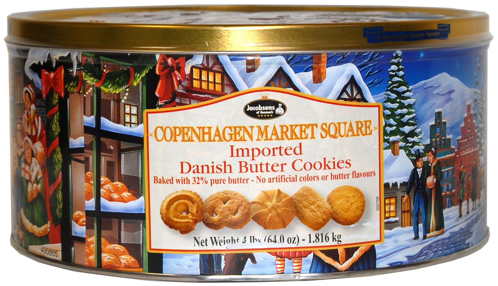 Algopix Similar Product 13 - Jacobsens Danish Butter Cookies 64