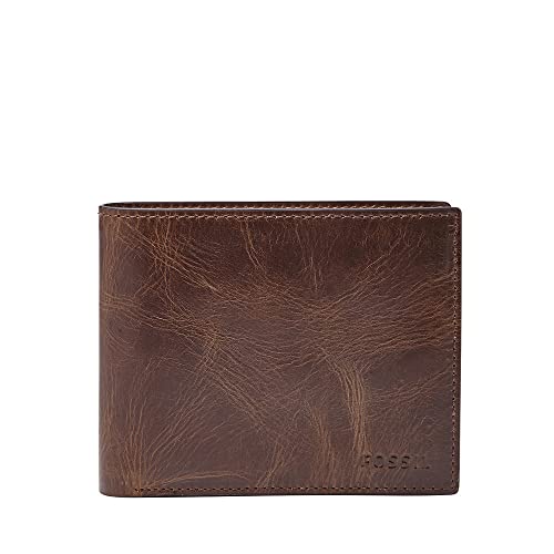 Algopix Similar Product 3 - Fossil Mens Casual Dark Brown
