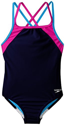 Algopix Similar Product 2 - Speedo Girls Swimsuit One Piece Solid