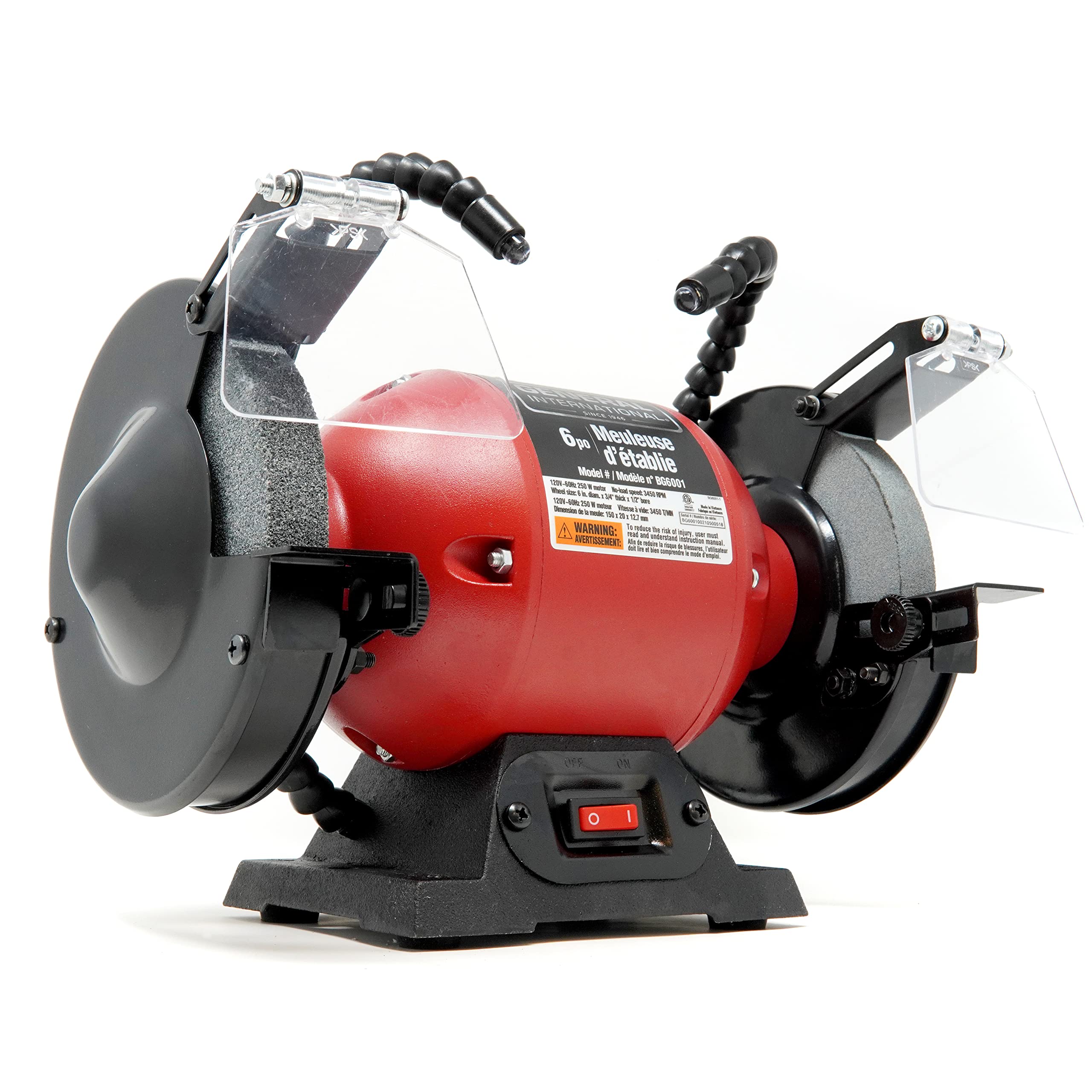 Algopix Similar Product 19 - GENERAL INTERNATIONAL 6 Bench Grinder