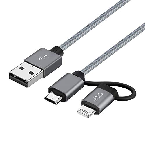 Algopix Similar Product 19 - 4FT 2in1 iPhone and Android Charging