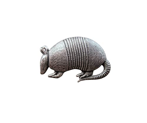 Algopix Similar Product 5 - Handmade Armadillo Brooch Tie Tack