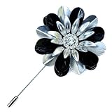 Algopix Similar Product 10 - Large Black and Silver Painted Metal