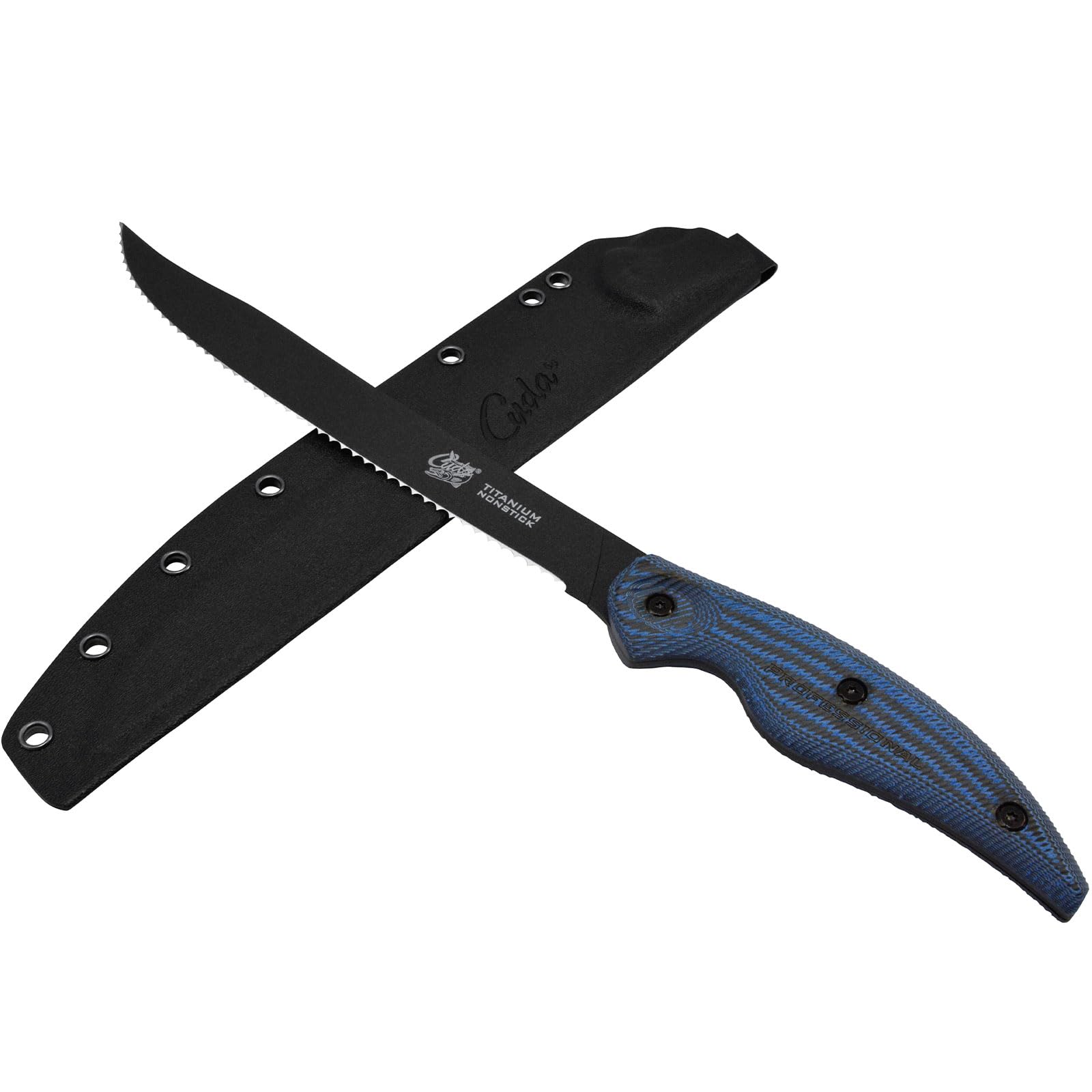 Algopix Similar Product 20 - CUDA 9 Serrated Professional Saltwater