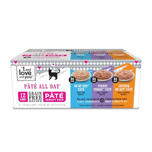 Algopix Similar Product 14 - I AND LOVE AND YOU Cat Food Variety 3