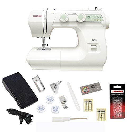 Algopix Similar Product 10 - Janome 2212 Sewing Machine Includes