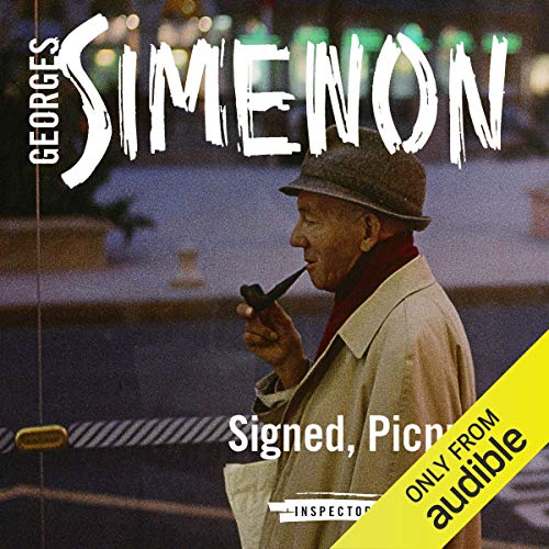 Algopix Similar Product 16 - Signed Picpus Inspector Maigret Book