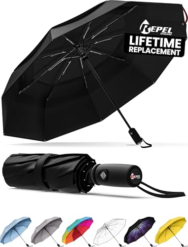 Algopix Similar Product 3 - REPEL Windproof Travel Umbrella 