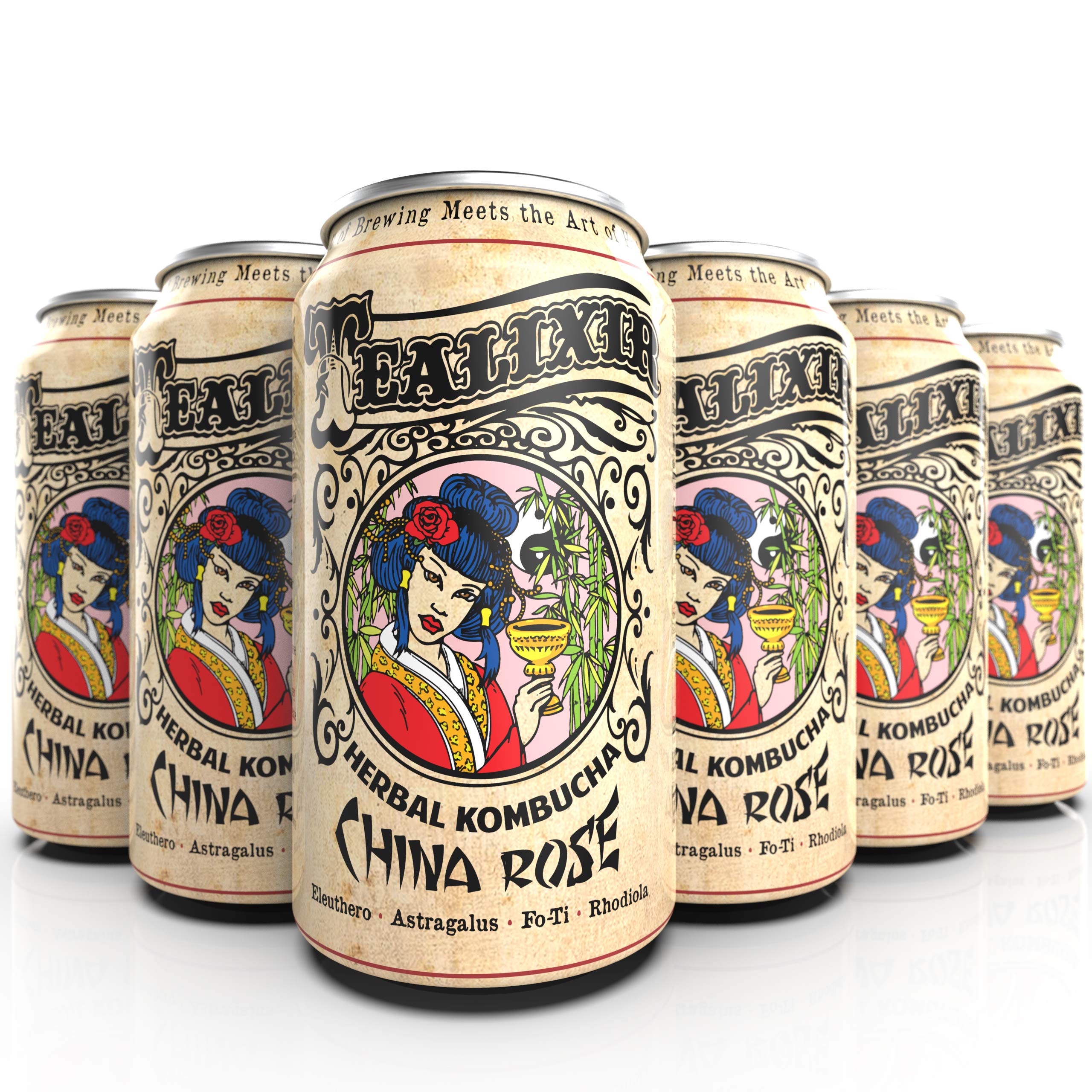 Algopix Similar Product 8 - Tealixir Herbal Kombucha Tea  China